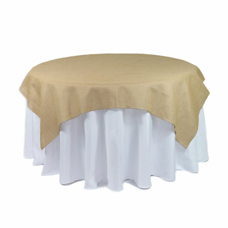 YCC Linens- Burlap Tablecloths for Weddings, parties and special events gallery