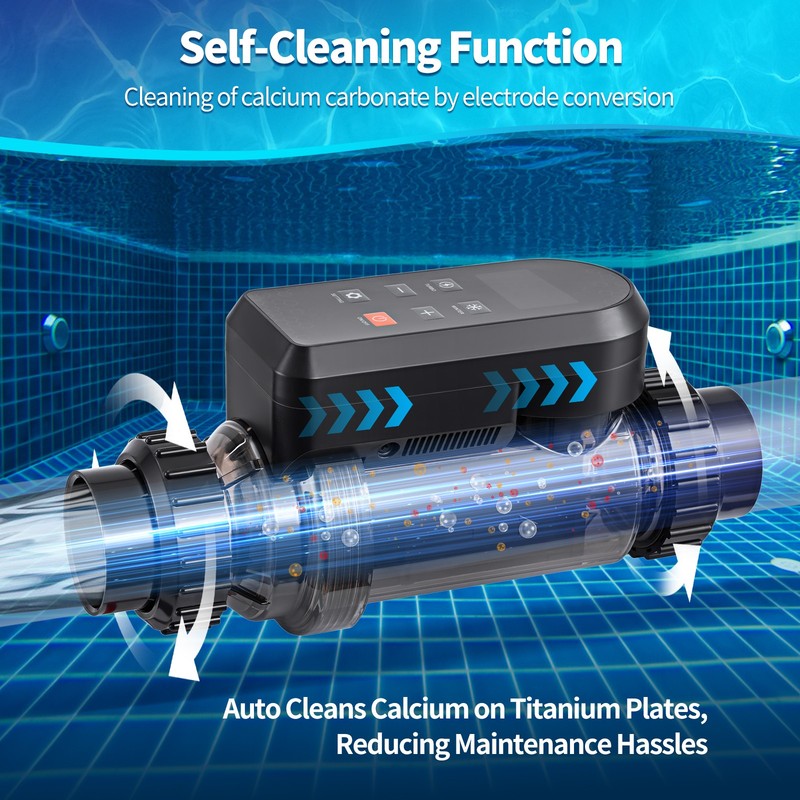 Salt Water Pool Chlorinator System Salt Chlorine Generator for Above/Inground gallery