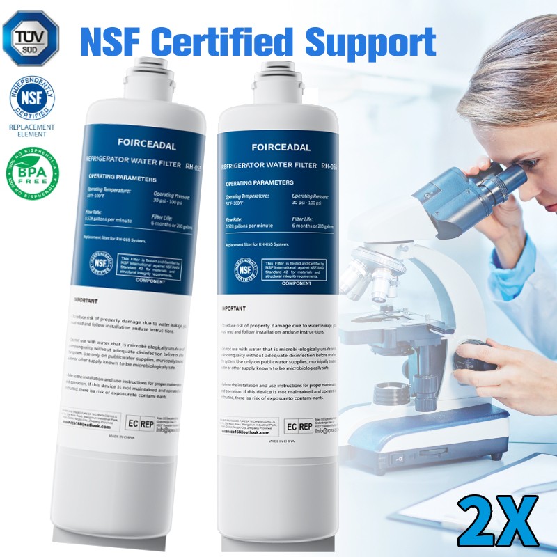 US 2PACK Filter For Bosch Ultra Clarity Pro BORPLFTR50 WFC100MF Water Filter gallery