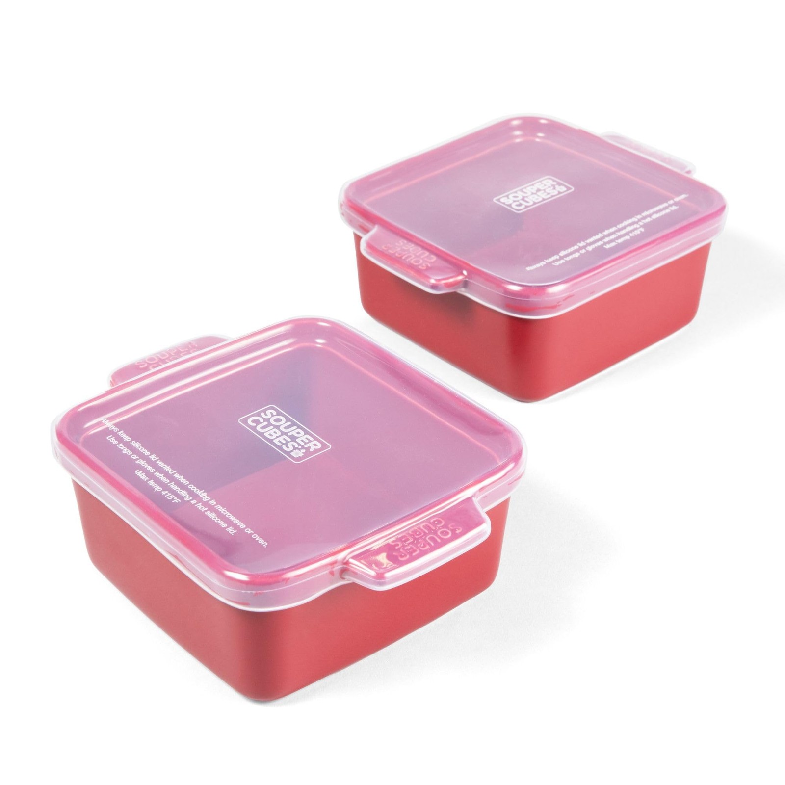Souper Cubes 5 x 5 Stoneware Ceramic Baking Dishes Replacement Silicone Cover... gallery