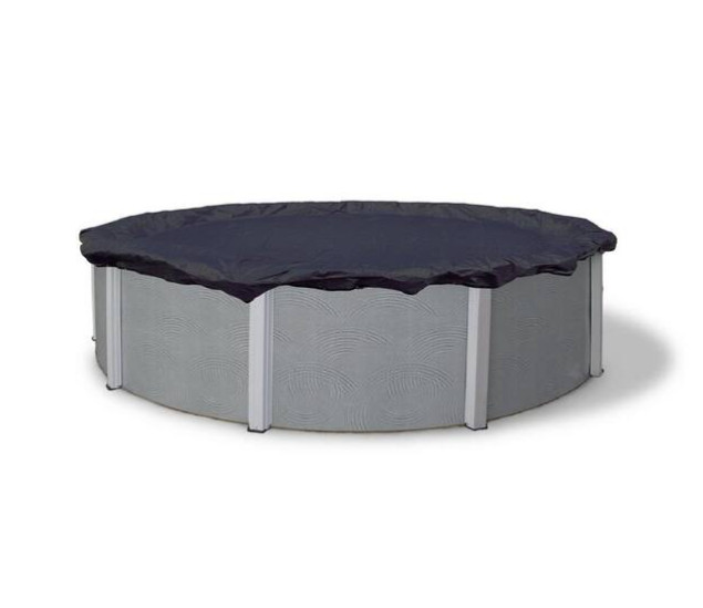 18 ft. Round Blue Above-Ground Winter Pool Cover gallery