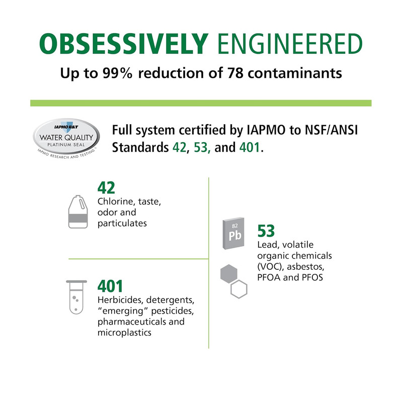 AO Smith Advanced Direct Connect under Sink Replacement Filter for AO-MF-ADV Sys gallery