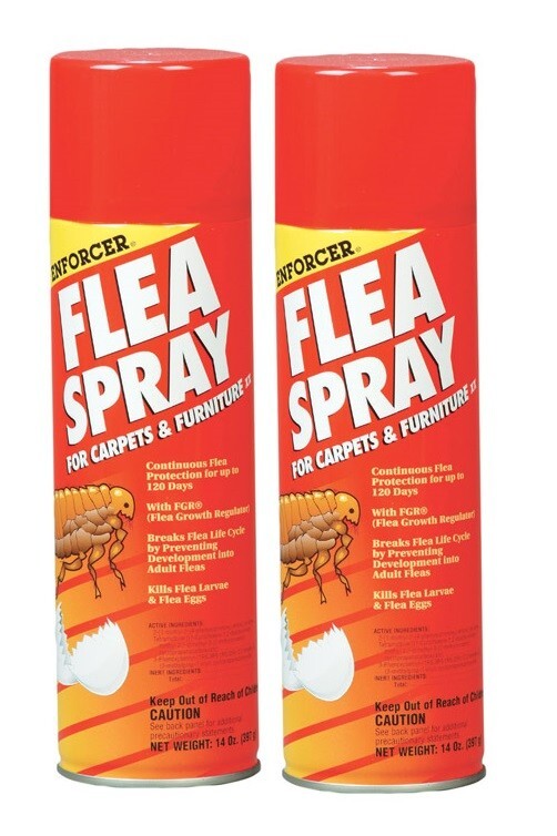 2~Enforcer Flea Spray For Carpets & Furniture Flea Protection Up To 4 mnth 14 oz gallery