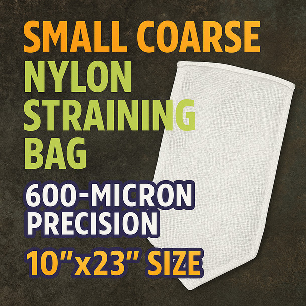 LD Carlson Small Coarse Nylon Straining Bag gallery