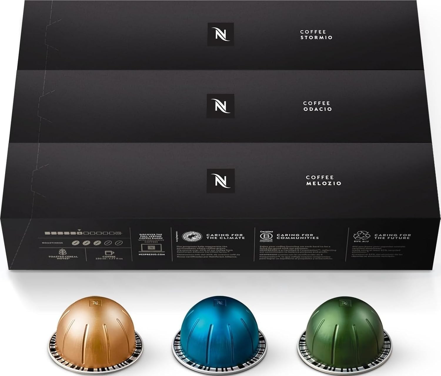 Nespresso Capsules Vertuo, Variety Pack, Medium and Dark Roast Coffee, 30 Count gallery