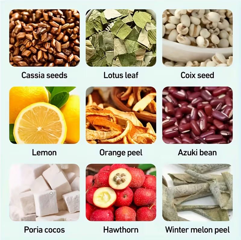 Big Belly Herbal Cleanse Tea Lemon Lotus Leaf Berrie Natural Herbal Vegan gallery
