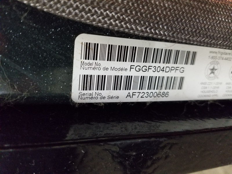 Genuine Frigidaire Range Touch Panel 30" ONLY # 139093101 (Board Not Included) gallery