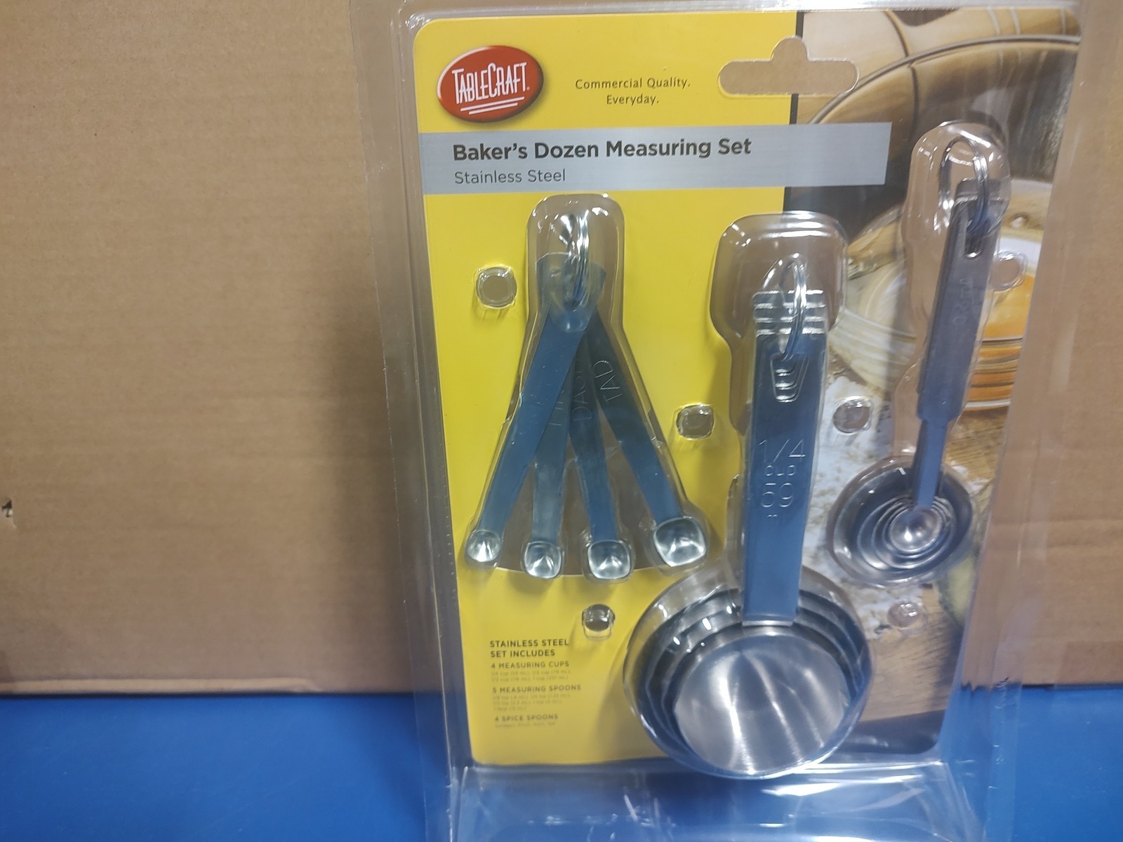 TableCraft Baker's Dozen Measuring Set Stainless steel New in Box gallery
