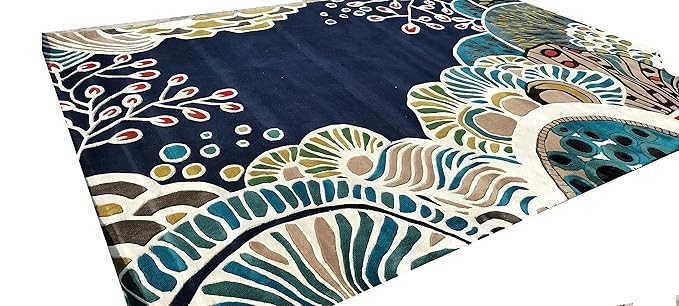Wool Handmade Tufted Carpet for Living Room Drawing Room Hall and Floor gallery