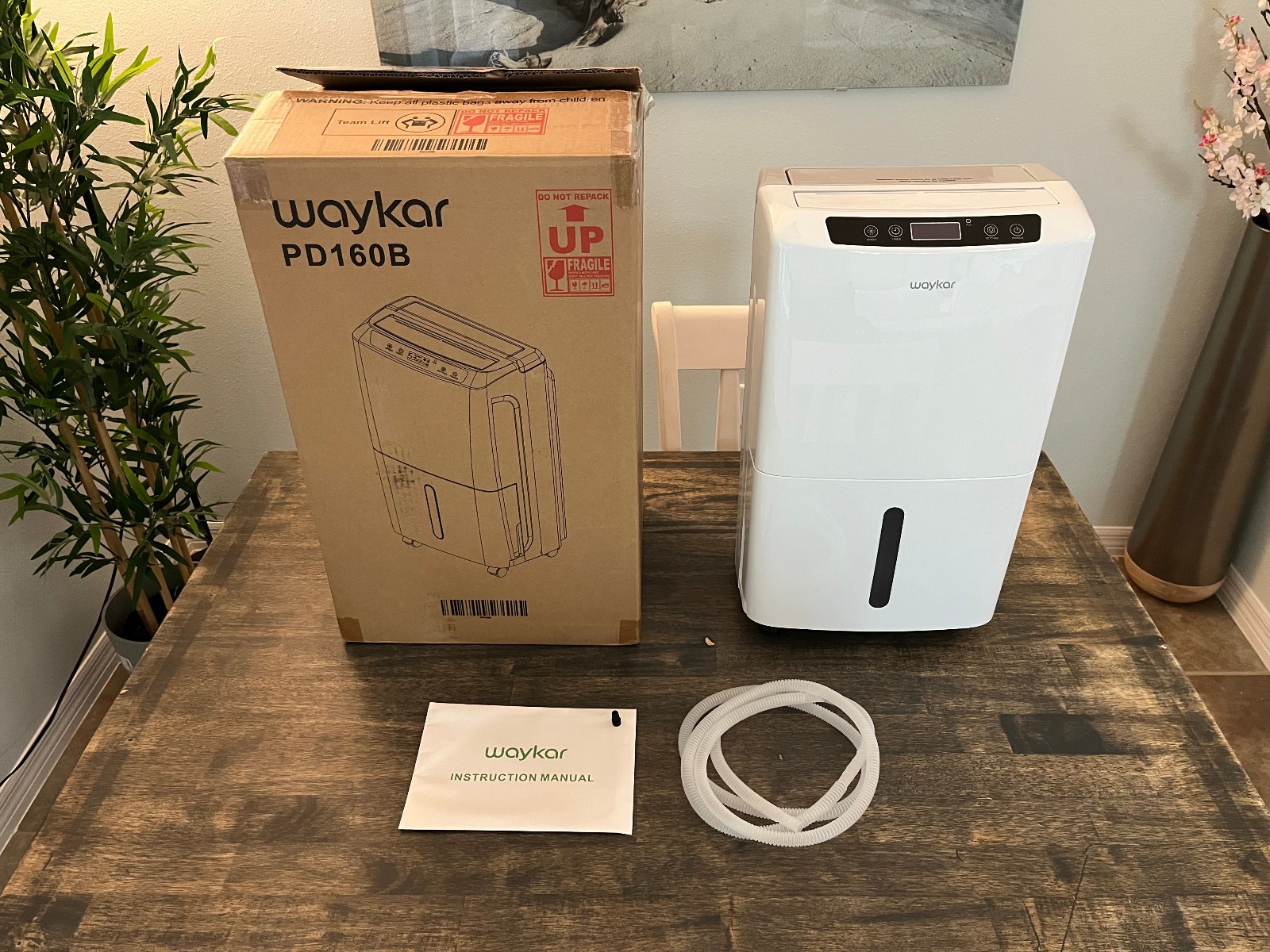 Waykar 34 Pints Energy Star Dehumidifier for Spaces up to 2,000 Sq. Ft gallery