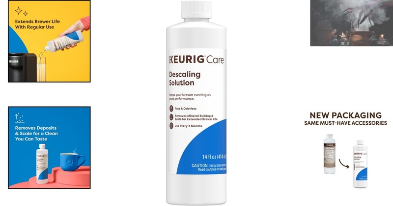 14oz Odorless Descaling Solution for K-Cup Coffee Makers - Effortless Cleaning gallery