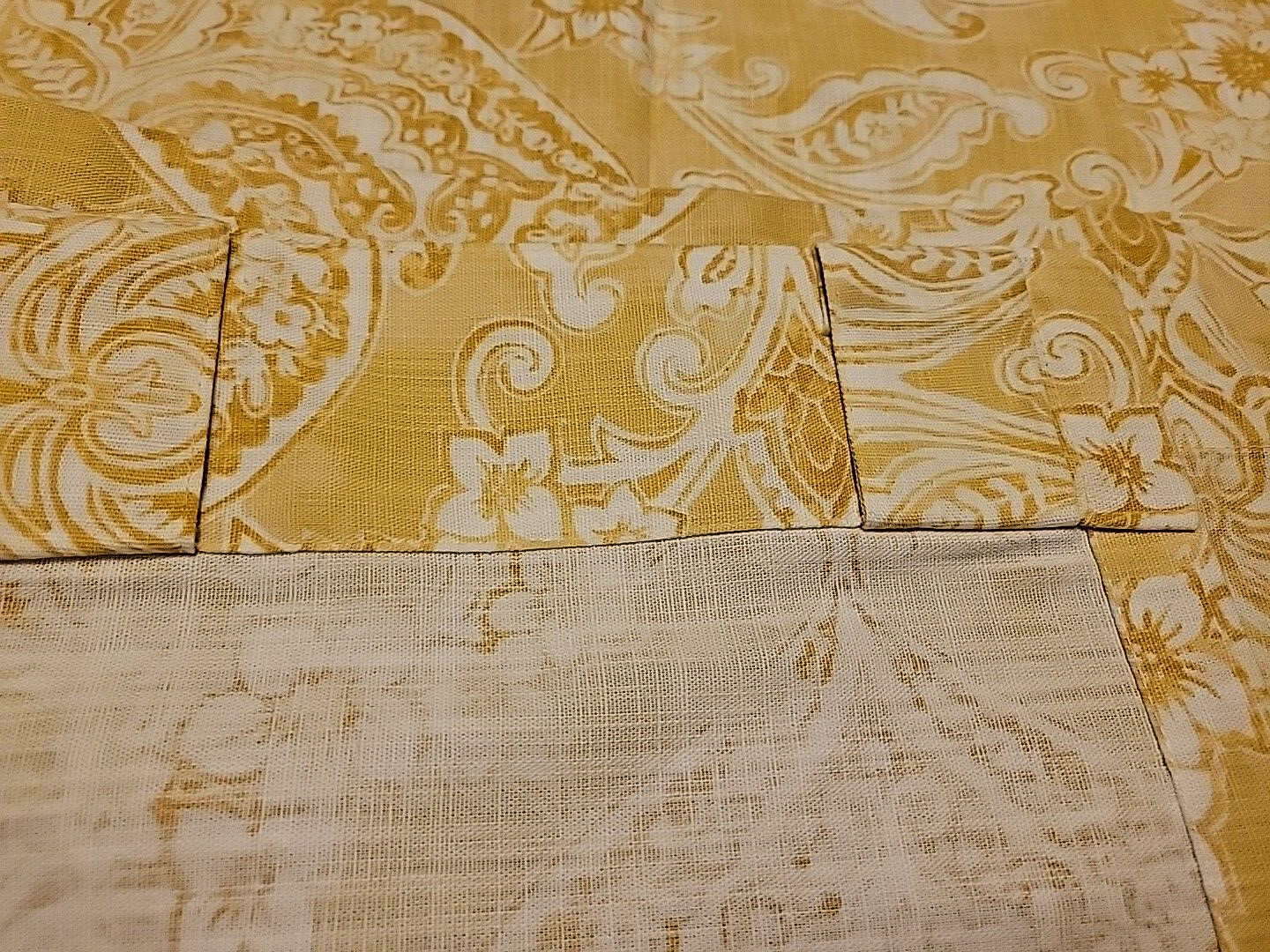 2 Cynthia Rowley 100% Cotton Window Curtain Panels Back Tab 96"x51" gallery