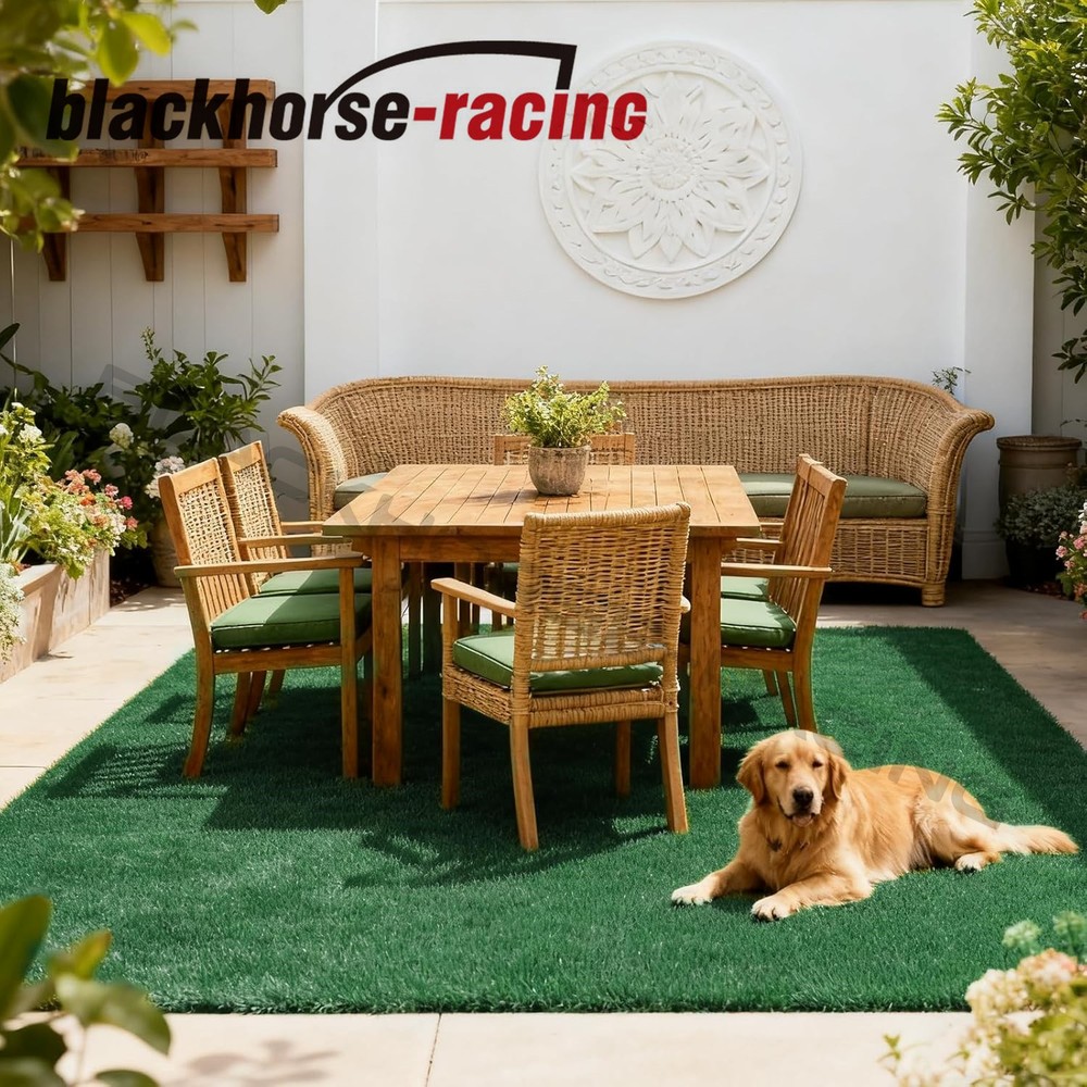 9ft. x 12ft. Synthetic Landscape Fake Grass Mat Artificial Pet Turf Lawn Garden