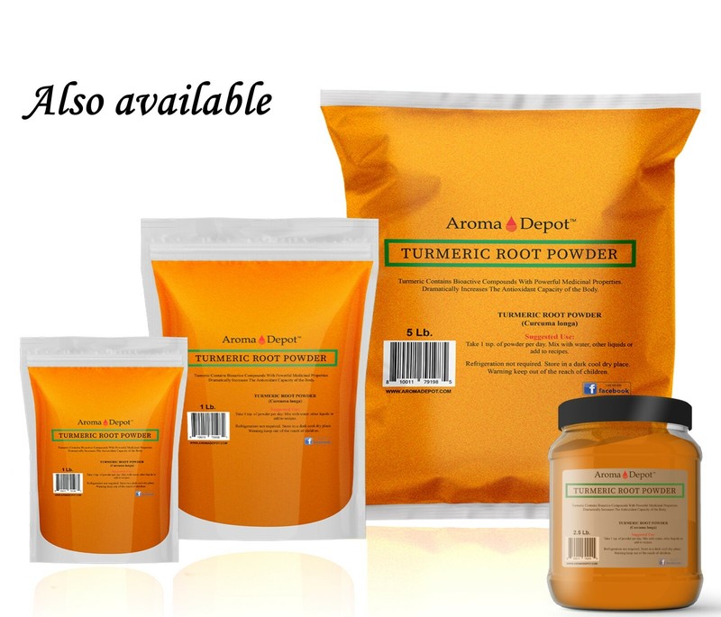 Tumeric Root Powder Pure Curcuma Longa Raw Spice cúrcuma Turmeric 100% Natural gallery