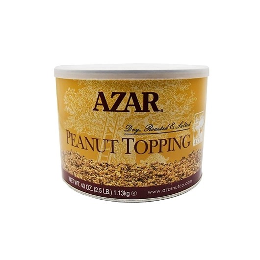 Azar Peanut Topping, 2.5 Pounds, 6 Per Case gallery