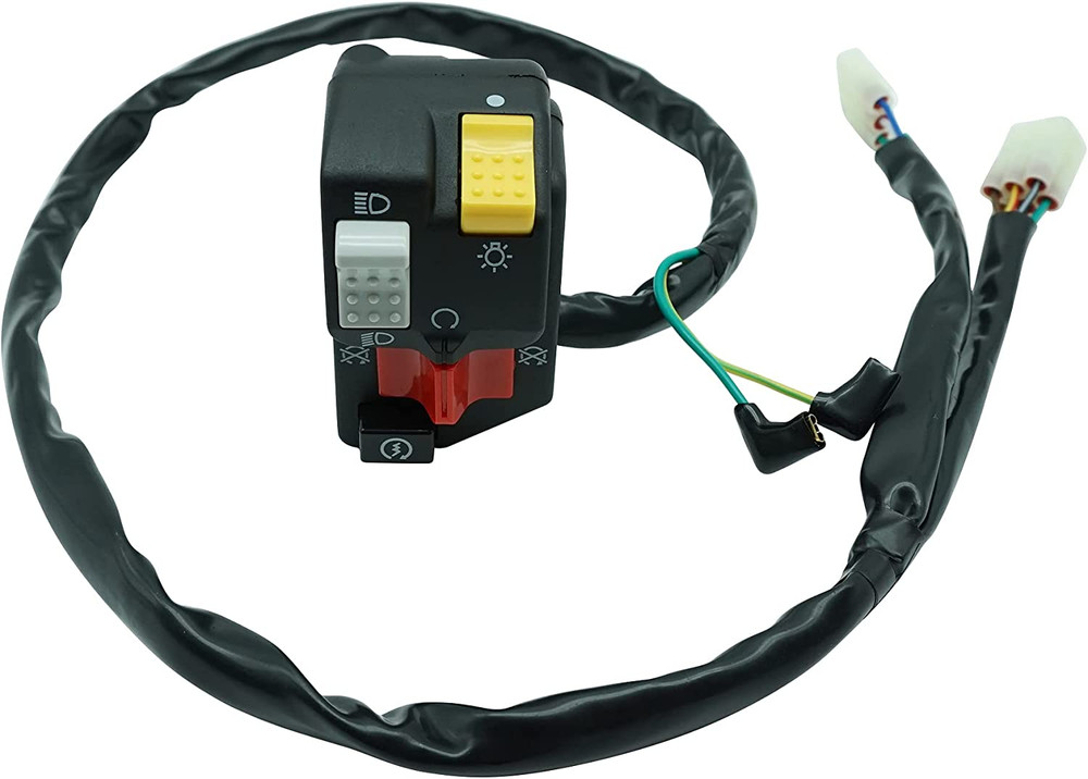 M MATI Left Handlebar Button Start Stop Kill Headlight Switch for Honda TRX400EX