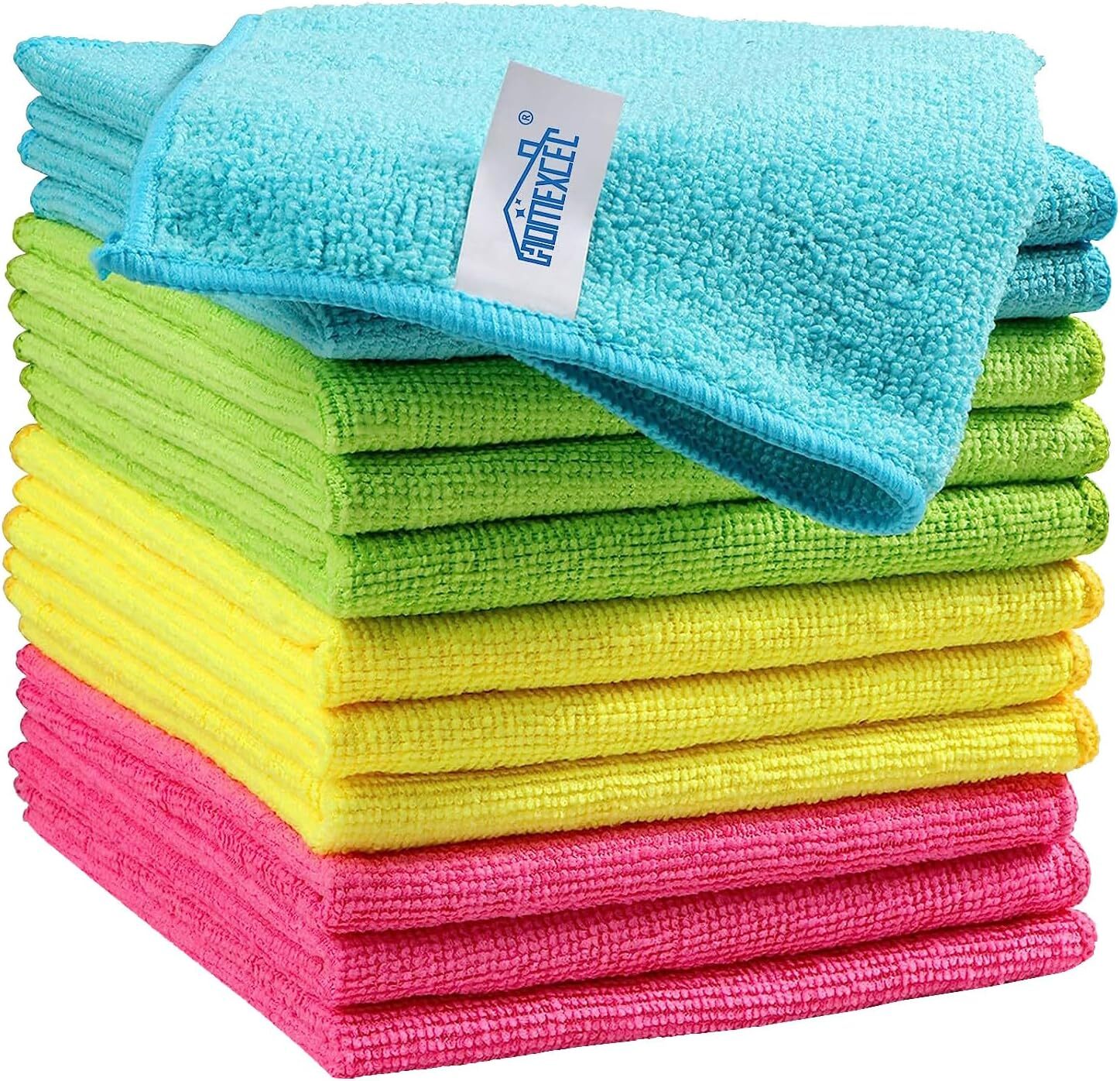 Microfiber Cleaning Cloth,12 Pack Cleaning Rag,Cleaning Towels with 4 Color Asso gallery