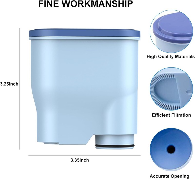 4Pack Coffee Machine Filters Compatible with AquaClean CA6903 gallery