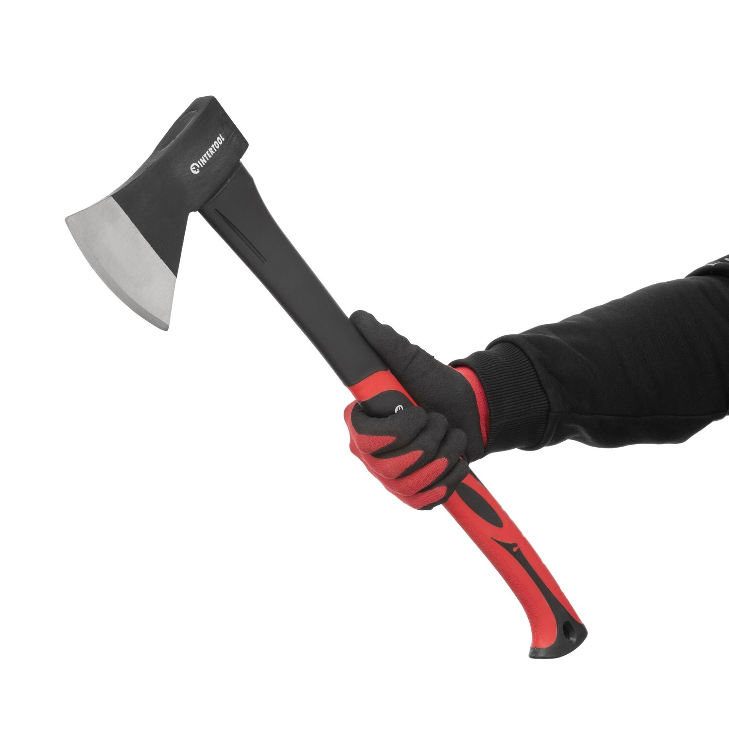 INTERTOOL 24-inch Mid-Size Felling Axe, 2.2 lbs Wood Chopping Ax HT08-0263 gallery