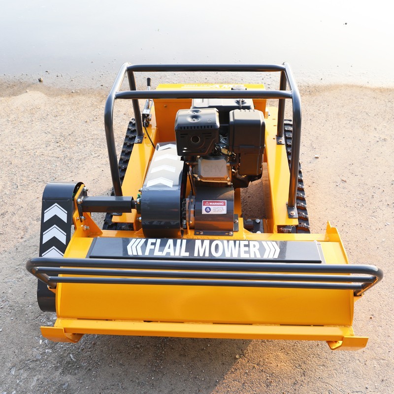 Free Shipping Remote Control Lawn Mower 55° Climbing 459cc Local Warehouse gallery