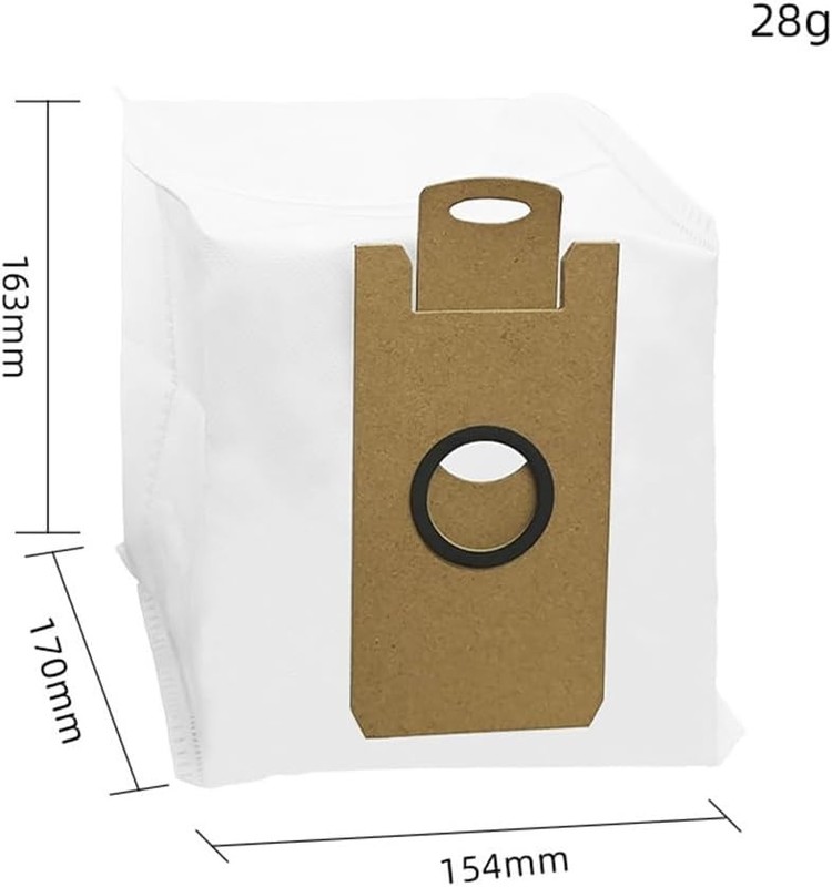 20pcs for Lydsto W2 Robot Vacuum kit,Side Brush Filter Mop Cloth Dust Bag Cle... gallery