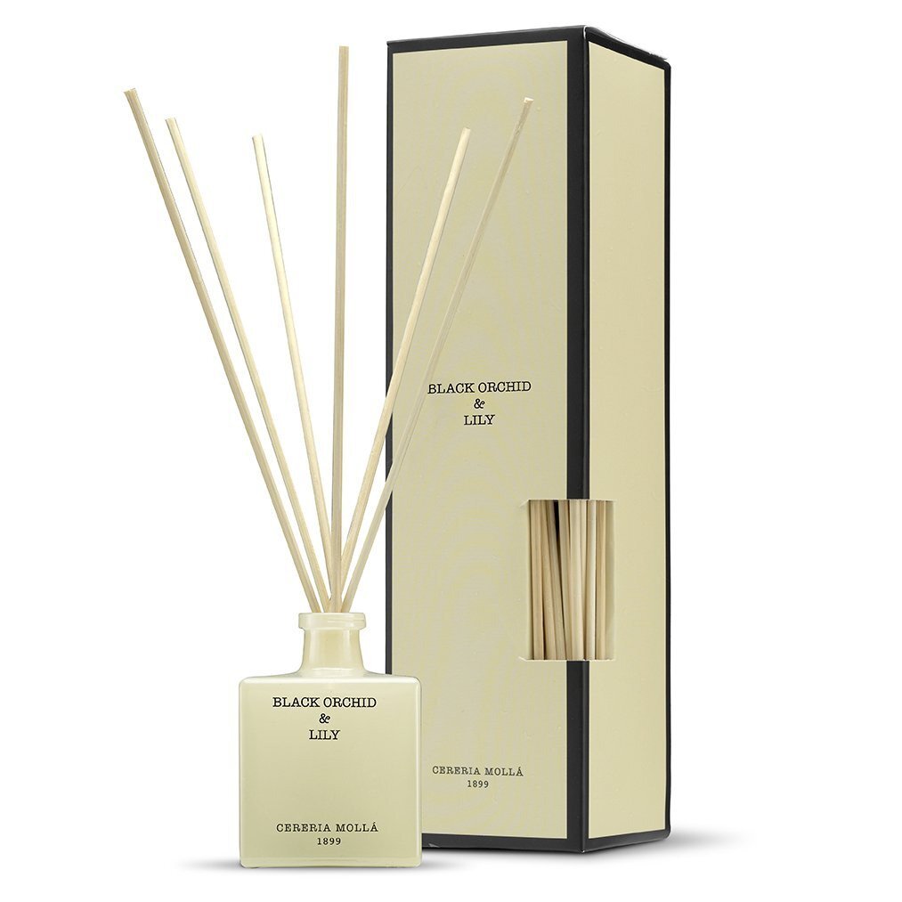 Cereria Molla Black Orchid & Lily Reed Diffuser 3.4 Fl Oz gallery