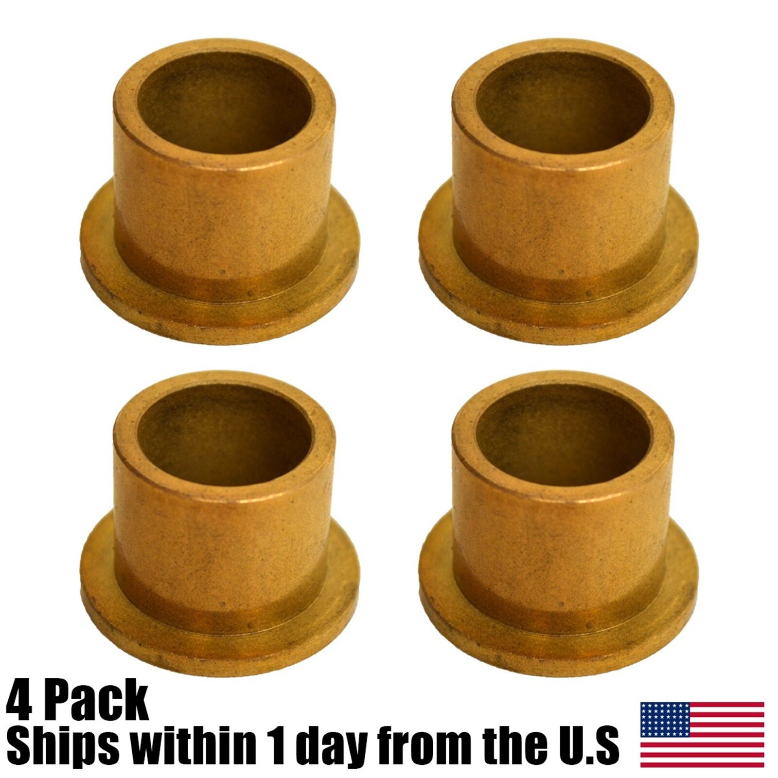 (4) Walk Behind Lawn Mower Caster Yoke Bushing for Scag 48100-01 gallery