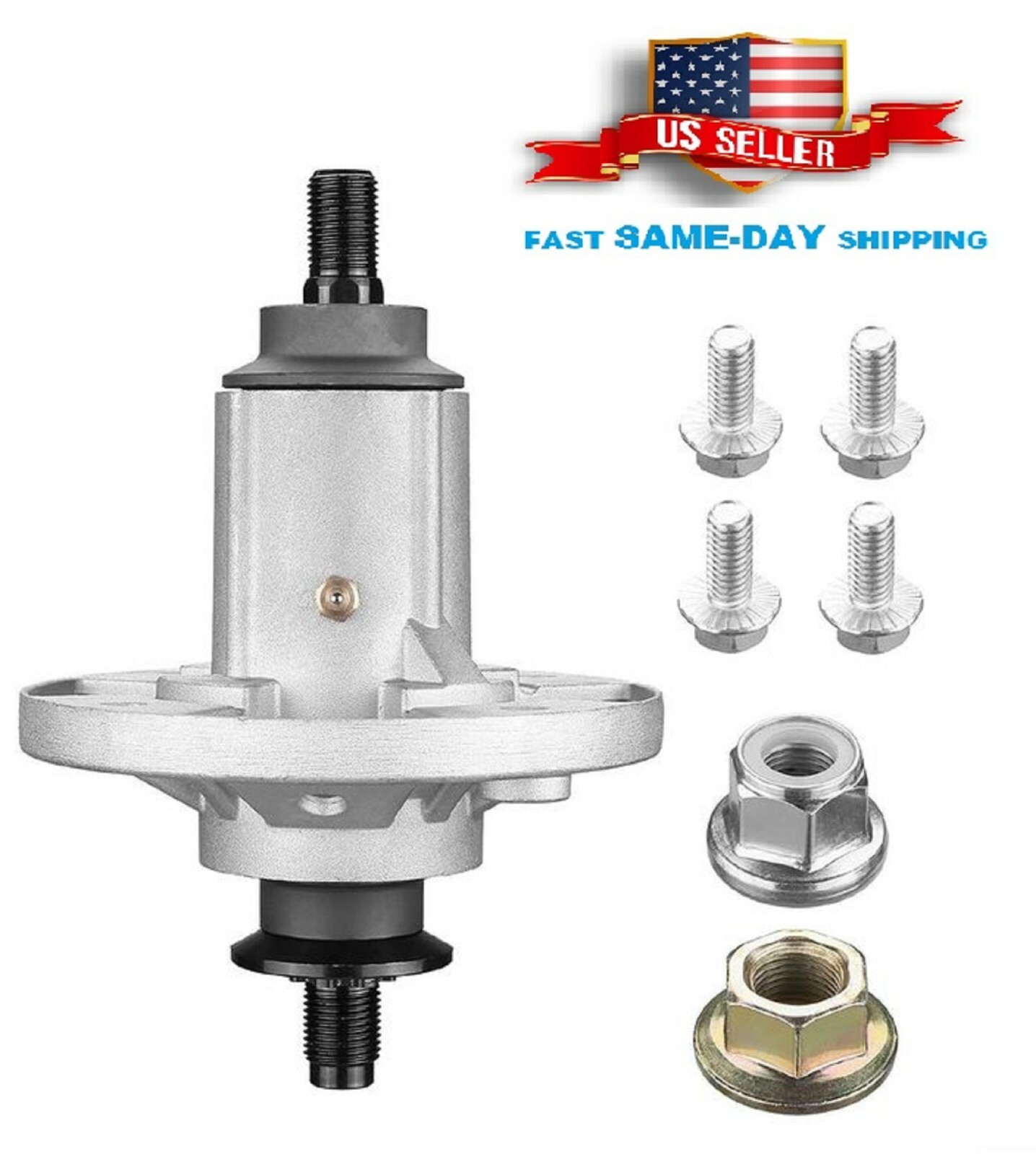 Spindle Assembly For John Deere D140 D150 D155 D160 48" Deck Cut Width 48" gallery
