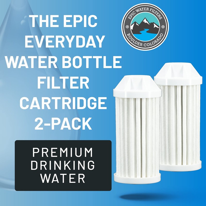 Epic Everywhere Bottle Filter Complete | 1-Pack | 75 Gallon (Cartridge Double) gallery