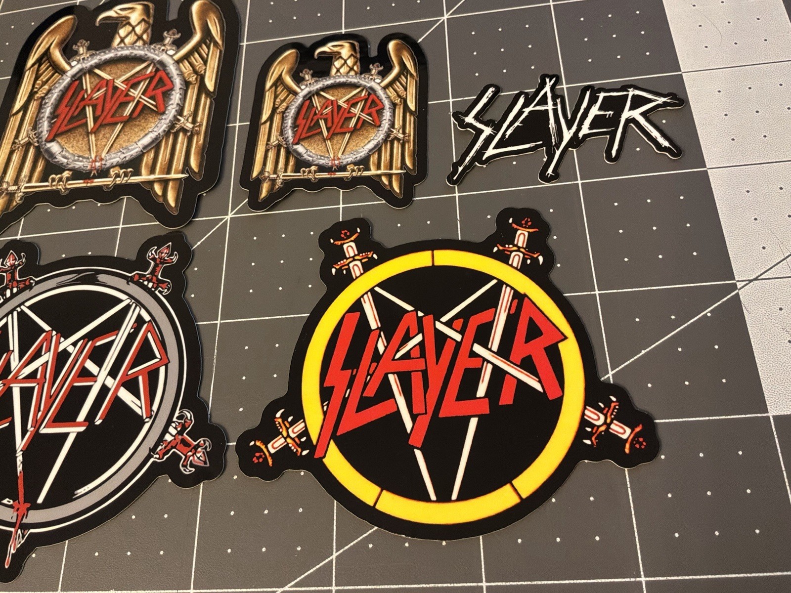 Slayer Stickers 5 Sticker Lot gallery