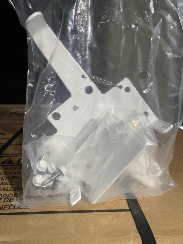 Stainless Steel Gate Latch WHITE - for Vinyl, Wood, PVC Fencing Marine Grade gallery