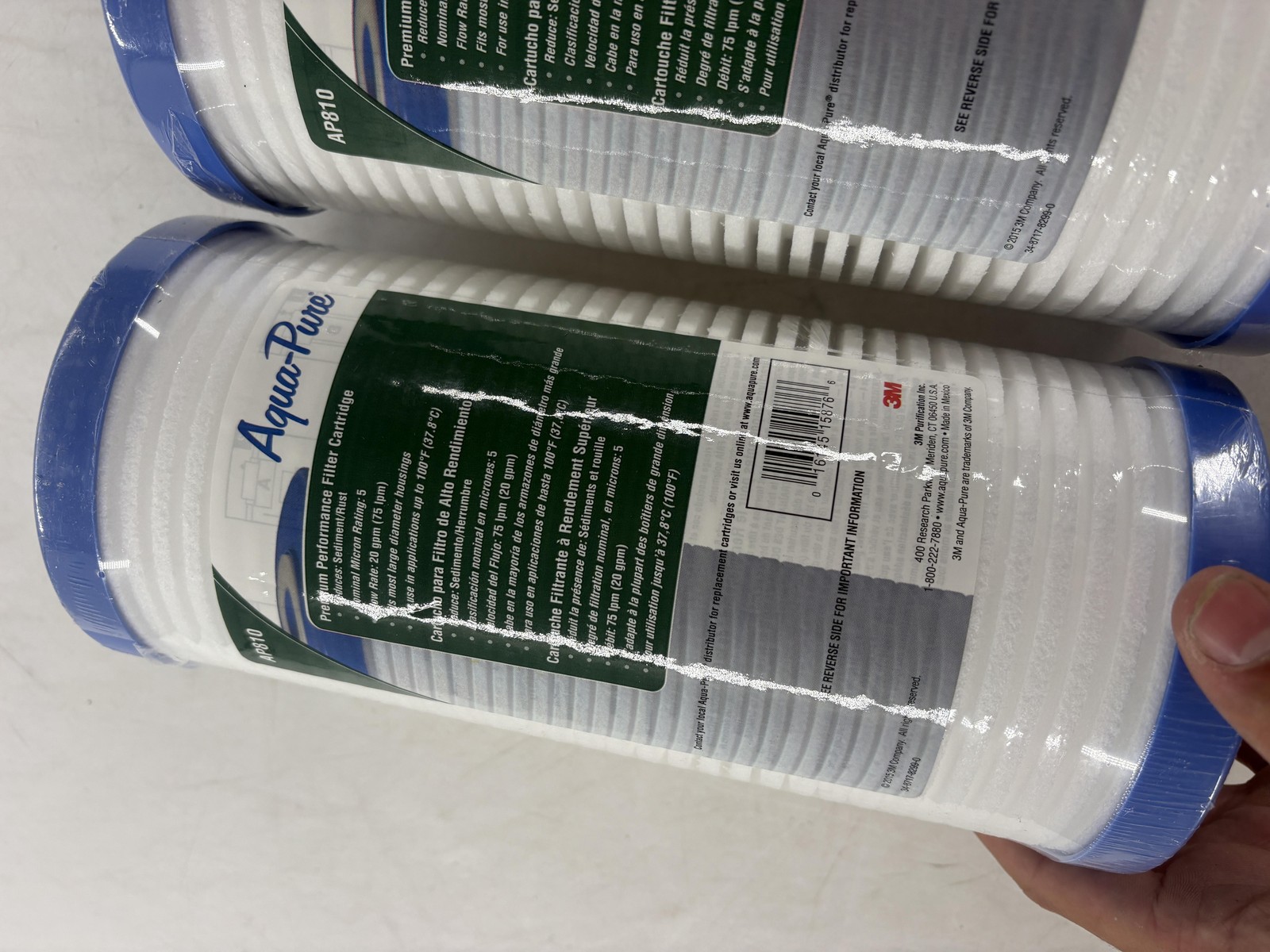 Aqua-Pure AP810 Sediment Filter Cartridge 3 Pack White For Aqua Optima Evolve gallery