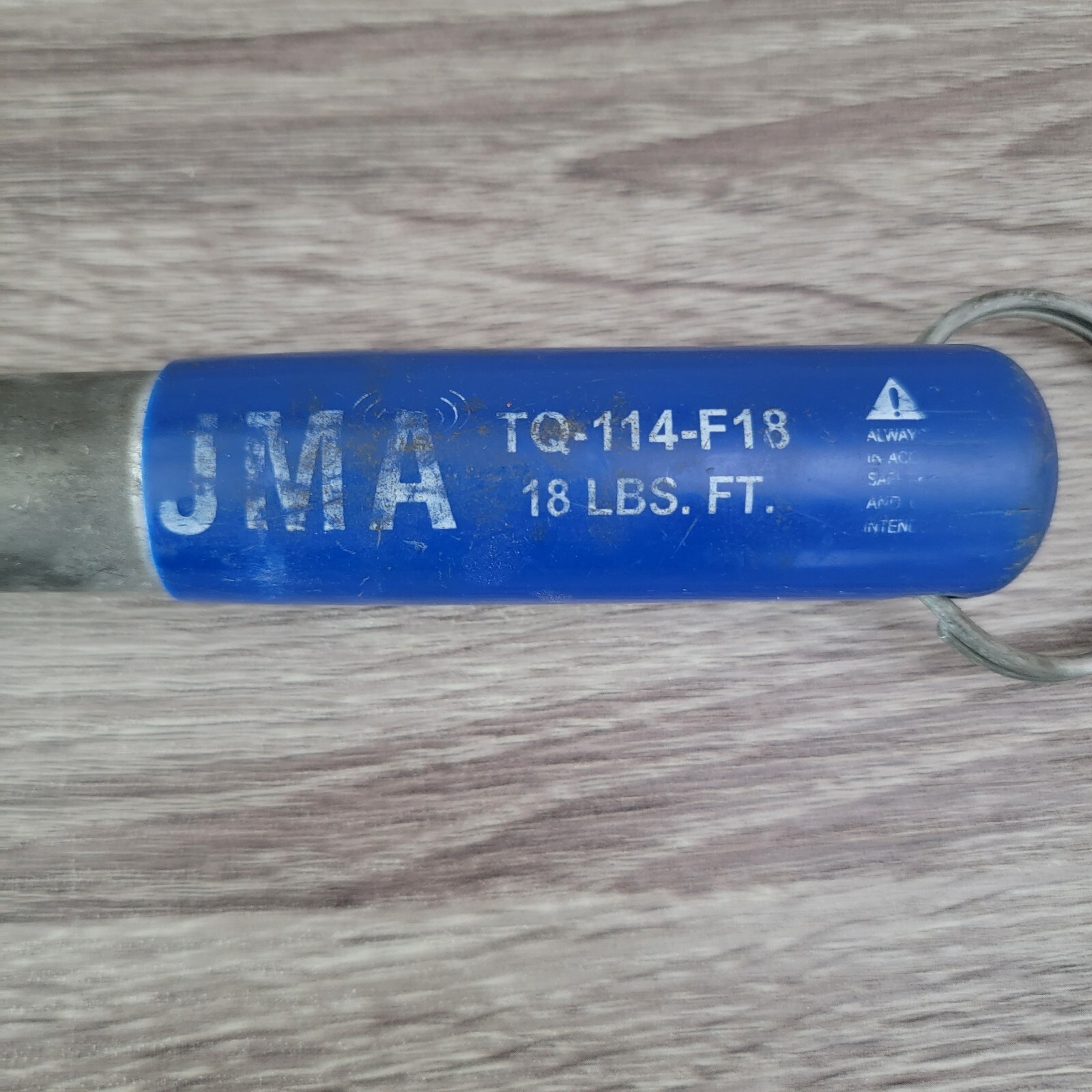 JMA 1-1/4" Torque Wrench DIN Connectors 18 Ft-lbs TQ-114-F18 Used gallery