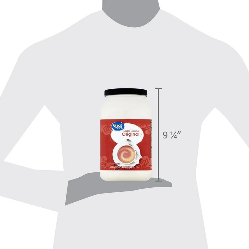 (2 pack ) Great Value Original Value Size Coffee Creamer, 60 oz gallery