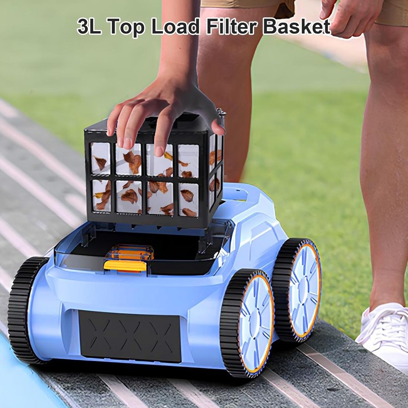 (2025 New) Robotic Pool Vacuum, Robotic Pool Cleaner for Inground Pools, Pool... gallery