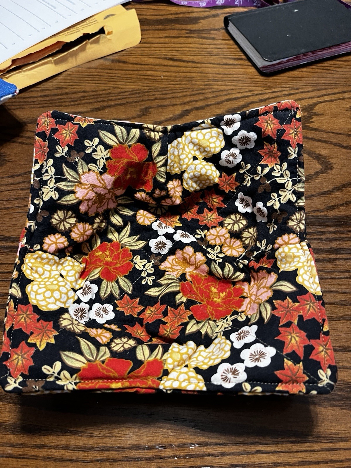 Machine, Washable, And Dryable Microwave Bowl Cozy ￼ gallery