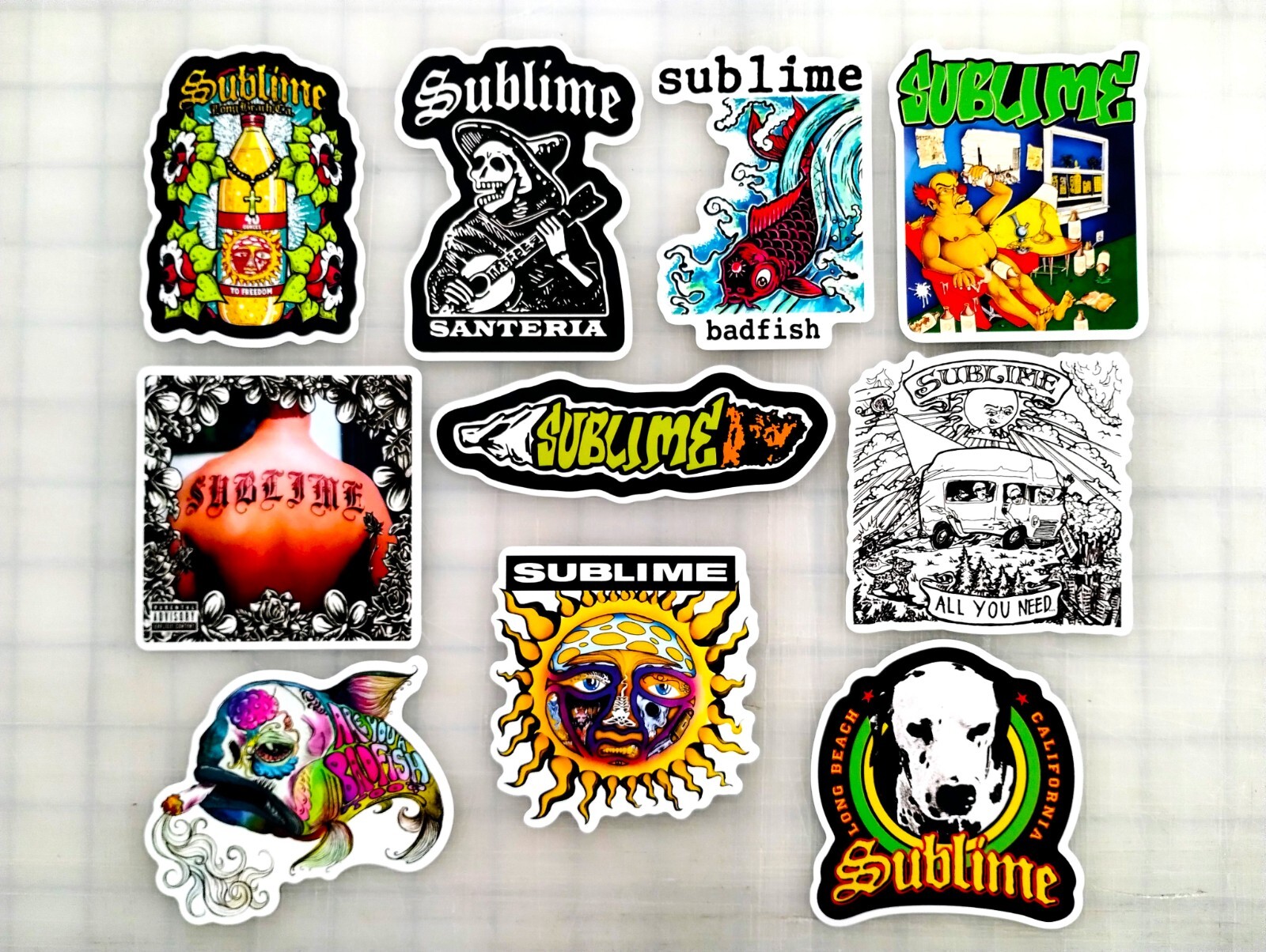 Ska Punk Hard Rock Sticker Pack (10) Ska Band Hip Hop Rock Reggae 90s Bands gallery