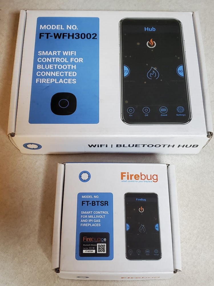 Flame-tec Complete No remote Bluetooth Wi-Fi Gas Fireplace Controller Setup