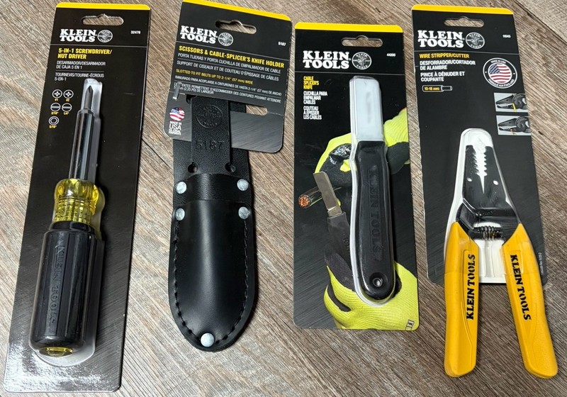 7 Klein Electricians Tools (NEW) gallery