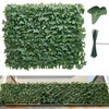 VEVOR Expandable Fence Privacy Screen 25 x 126 in Artificial Plant Wall Patio gallery