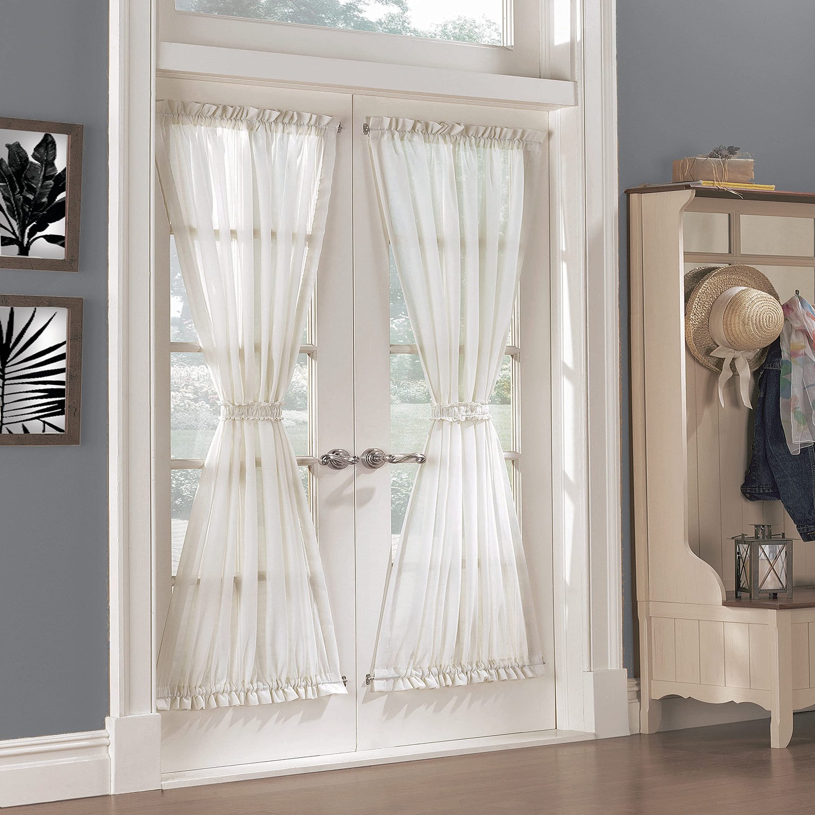 28-48 In. Adjustable Petite Round Sash Rod, 7/16 In. Diameter, White, Set Of 2 gallery