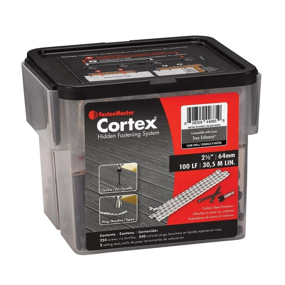 Collated Cortex Hidden Fastening System for Trex Enhance 2-1/2 inch Cortex screw gallery