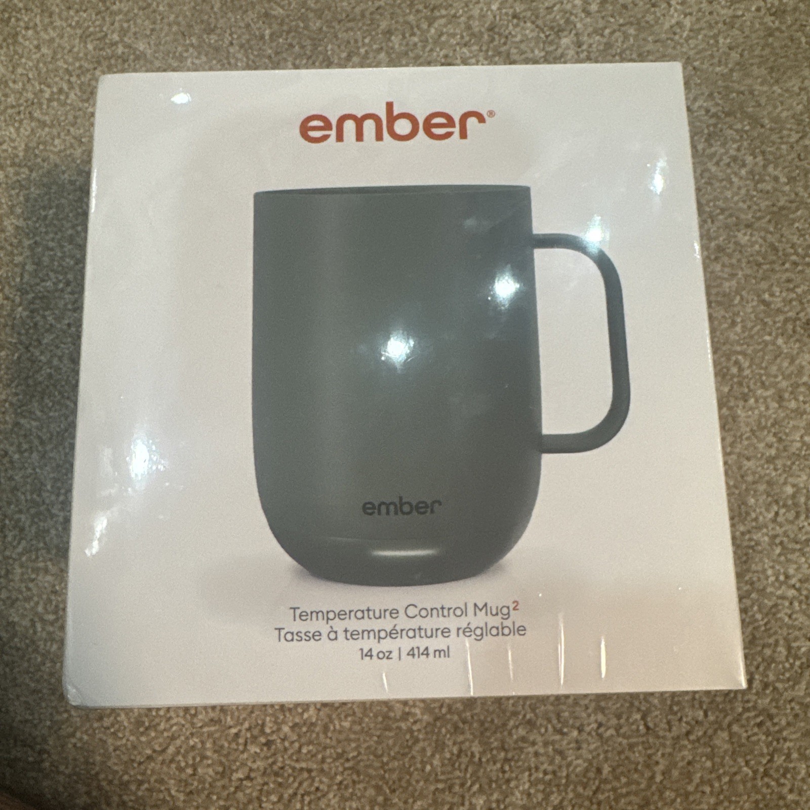 Ember Mug 2 Temperature Control Heated Smart Mug 14 oz Sage Green New Sealed gallery