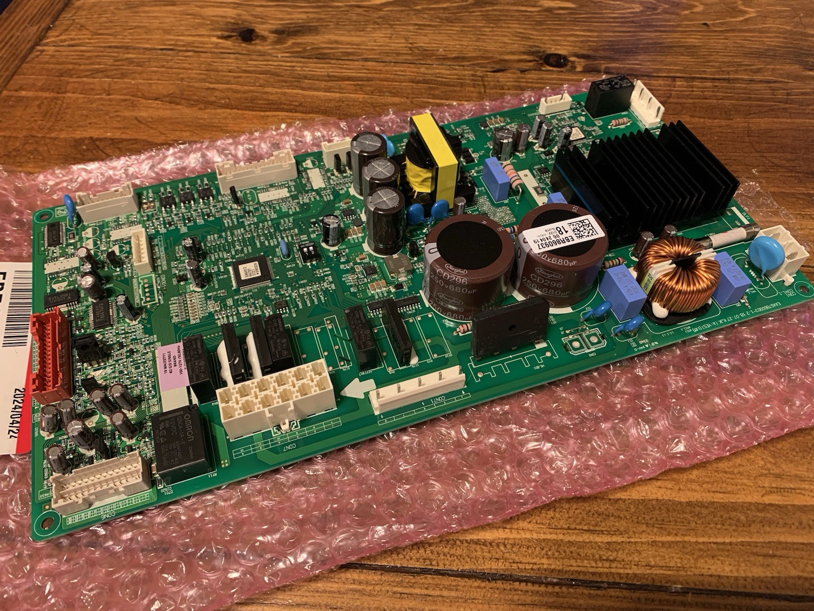NEW (Open Box) LG Main Control Board Part # EBR86093718 gallery