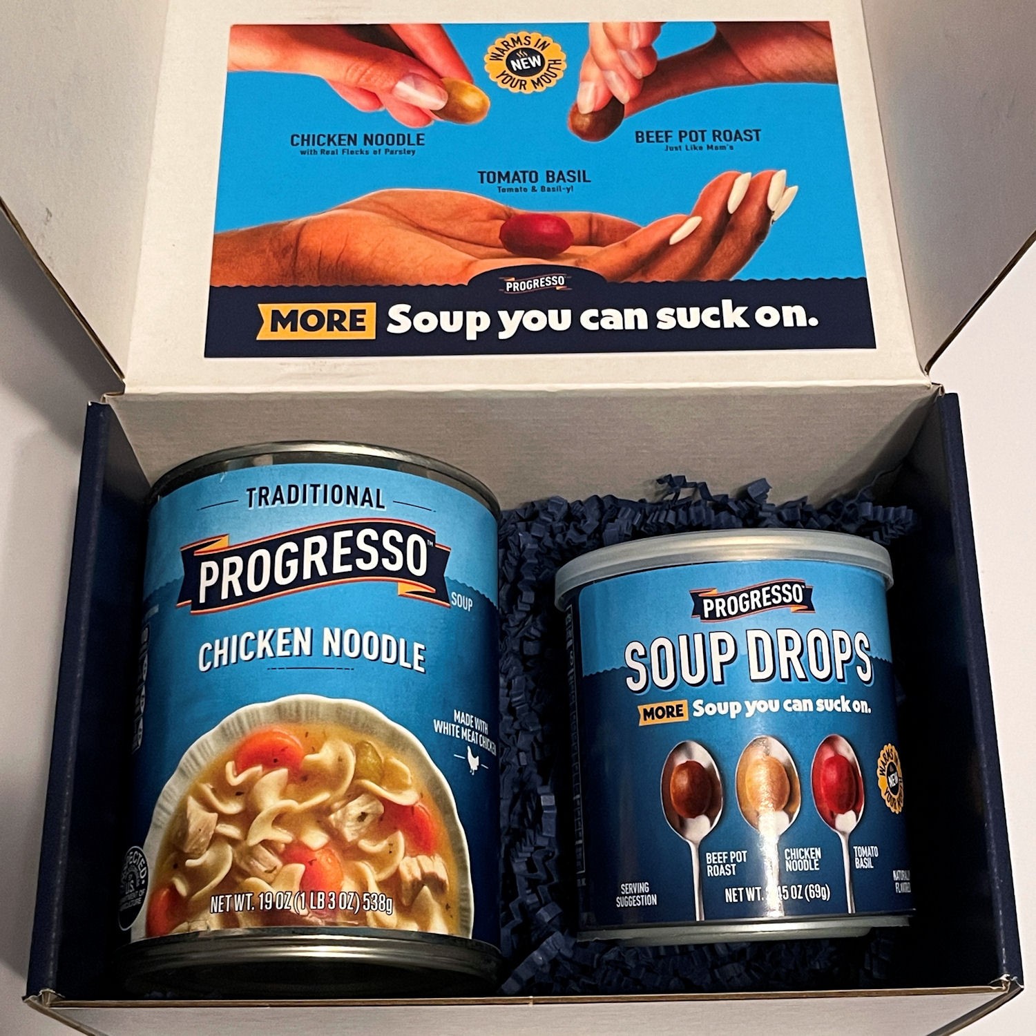 PROGRESSO SOUP DROPS - 20 Candy & Chicken Noodle - Gift Box 2026 Limited Edition gallery