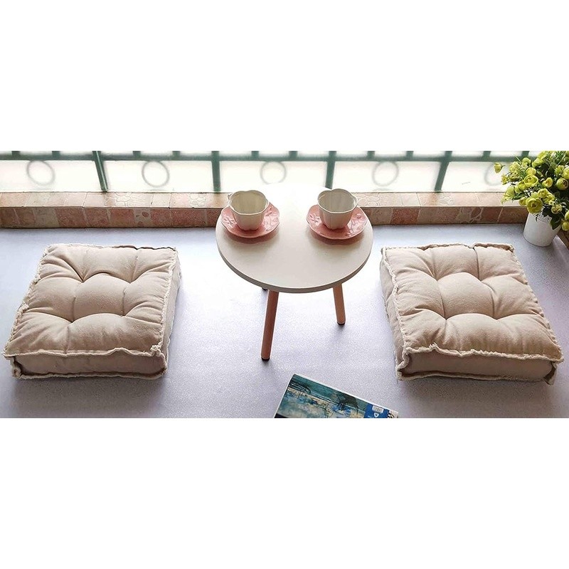Comfortable Floor Pillow Multi-Purpose Cushion Chairs Sofas Reading Relaxing New gallery
