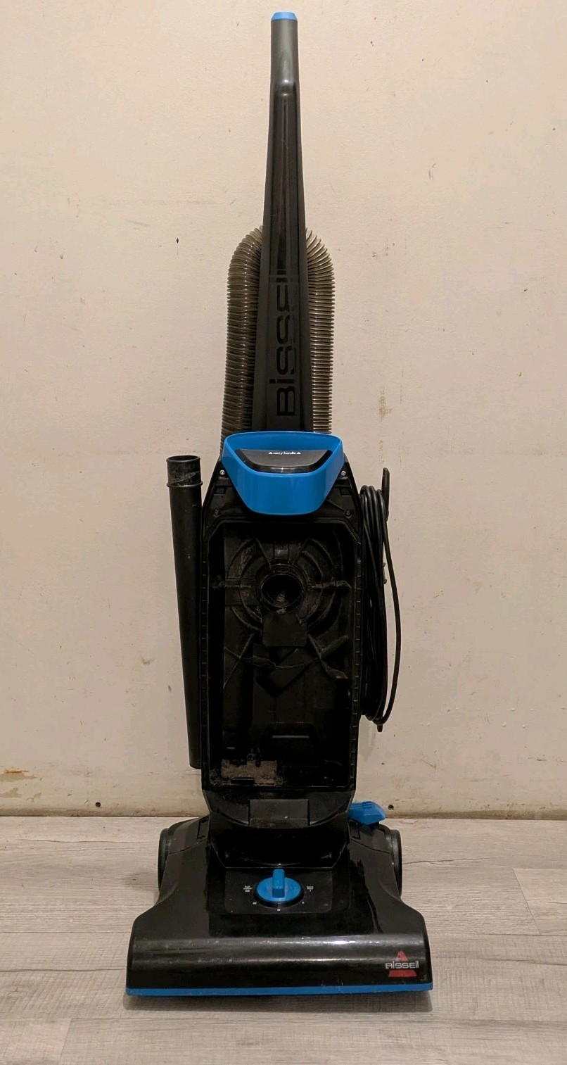 BISSELL PowerForce Bagged Upright Vacuum Allergen Filtration 1739 BlackBlue Read gallery