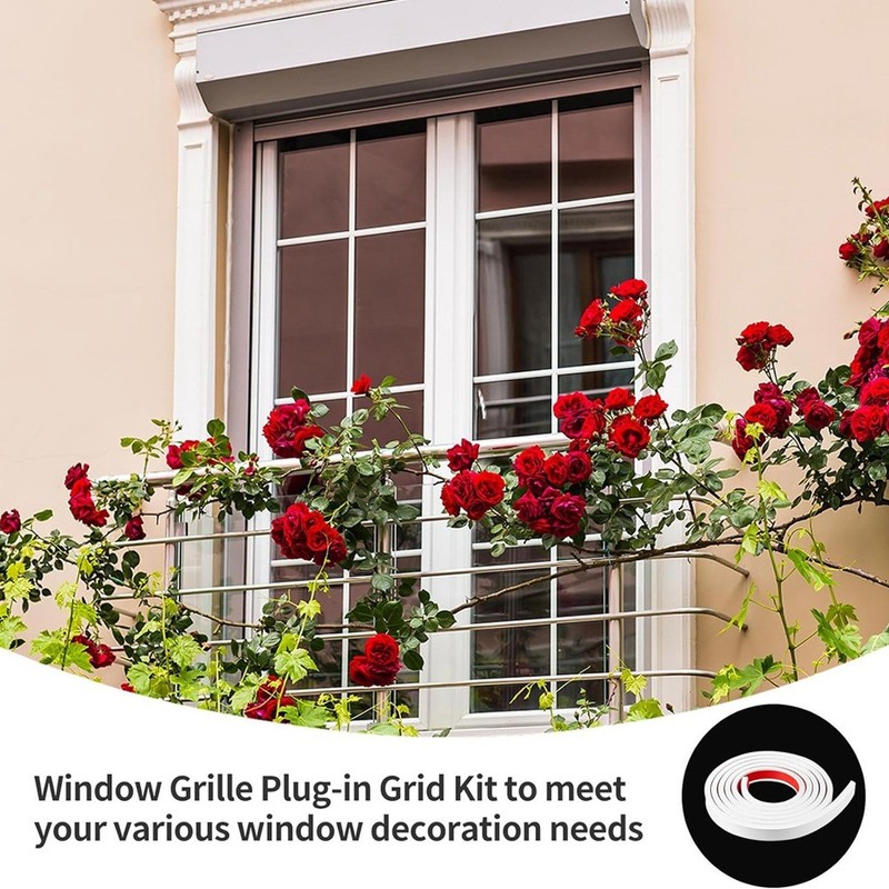 5 Rolls Total Window Grille Inserts Grid Kit Self Adhesive Peel and Stick4744 gallery