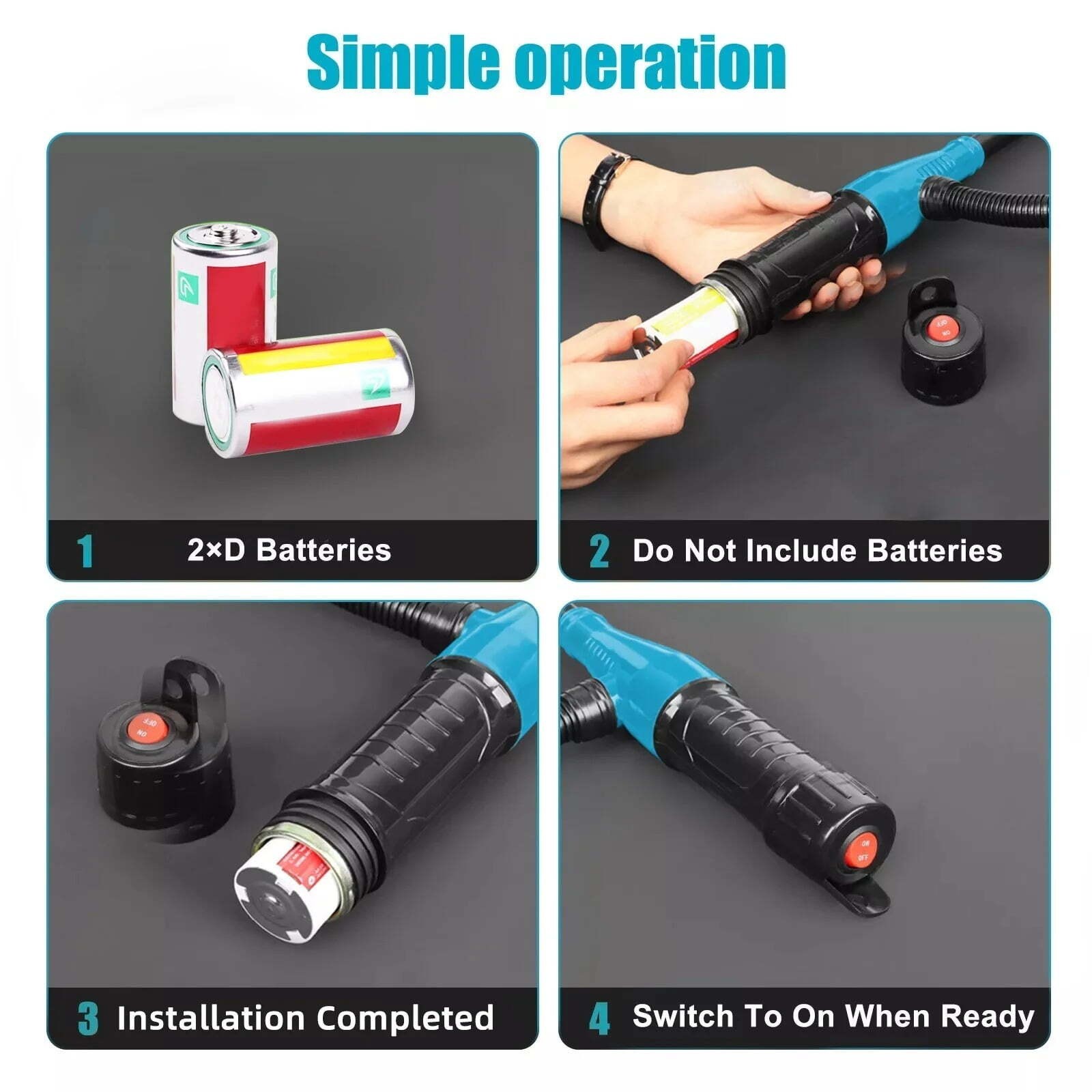 Battery Powered Electric Fuel Transfer Pump Portable Gas Oil Liquid Pump gallery