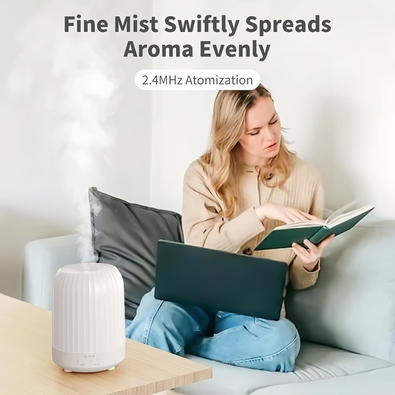 LED Essential Oil Diffuser Aroma Humidifier Ultrasonic Aromatherapy Air Purifier gallery